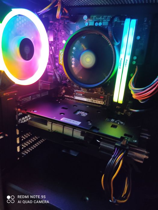 Ігровий комп'ютер Ryzen 5 5500 B450 16GB 512GB RX580 8GB: 14 000 грн ...
