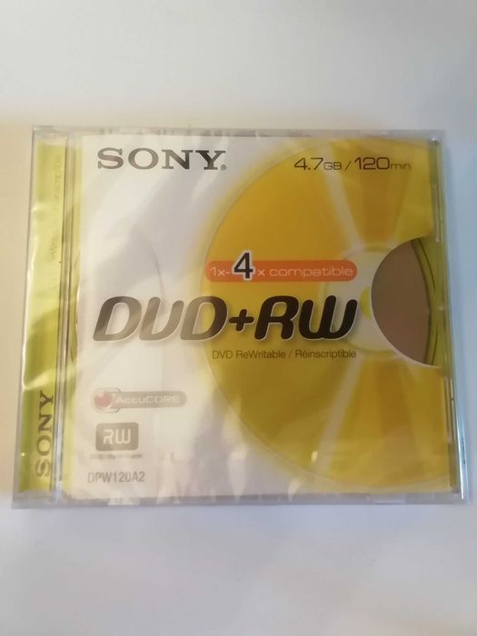 Nośnik DVD+RW Sony 4,7GB/120min