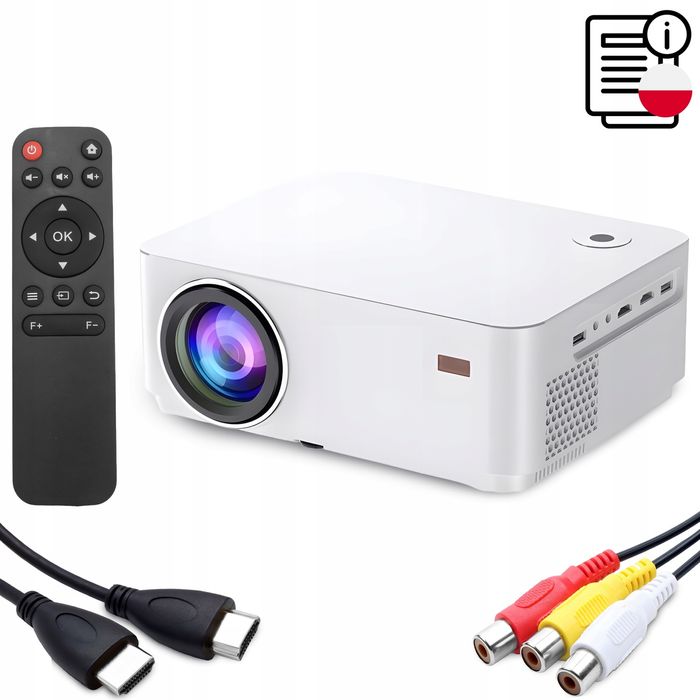 Projektor QIKtech Smart TV 4K 9000lm Bluetooth