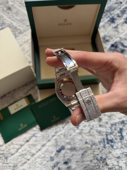 Rolex Datejust Iced Out