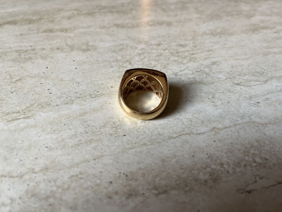 Piękny złoty męski sygnet 18k 750 złoto 10.5g