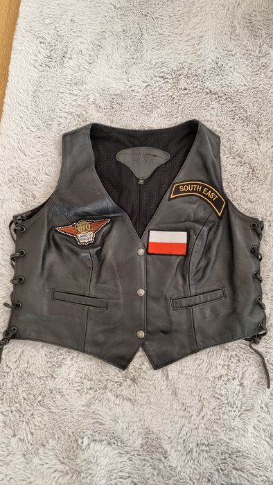Kamizelka skórzana Harley-Davidson
