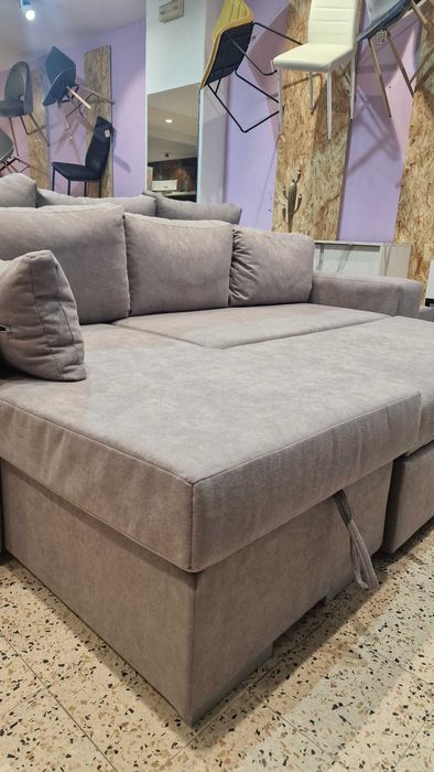 Sofá Chaise Long Reversível c/ Cama Amadeus (236x146cm) Torres Vedras