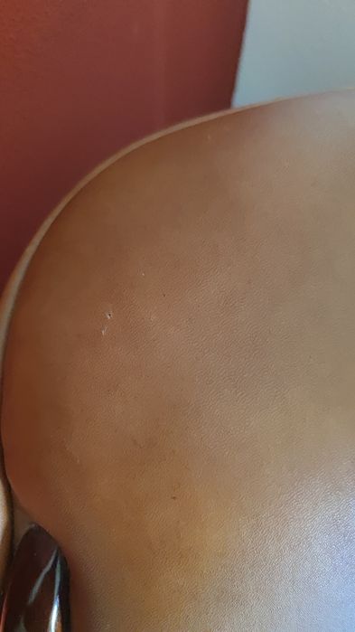 Sofá individual castanho