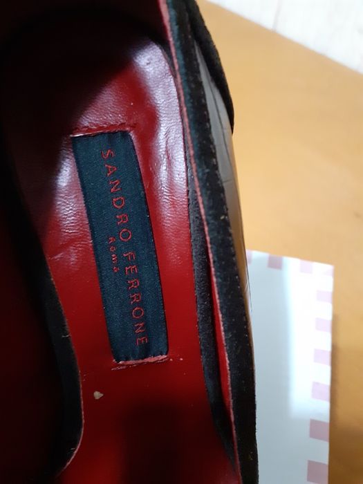 Sapatos sandro ferrone 38