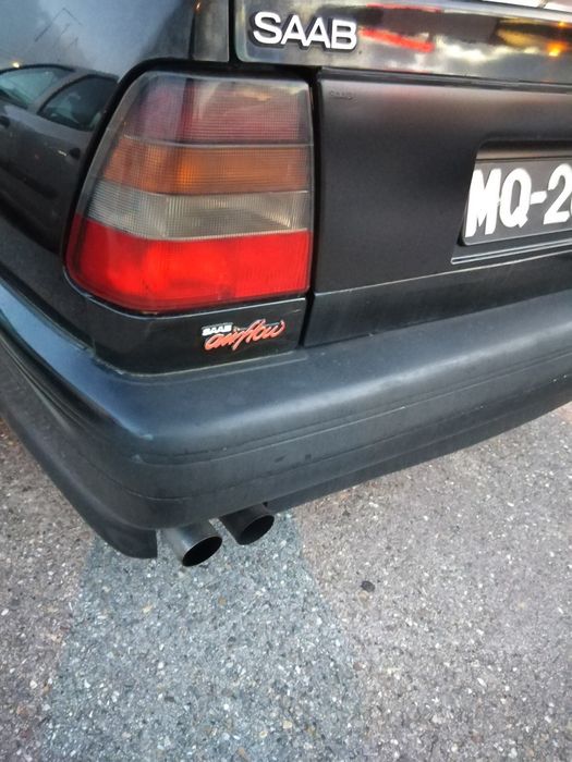 Emblema SAAB 900 e 9000 Turbo AIRFLOW