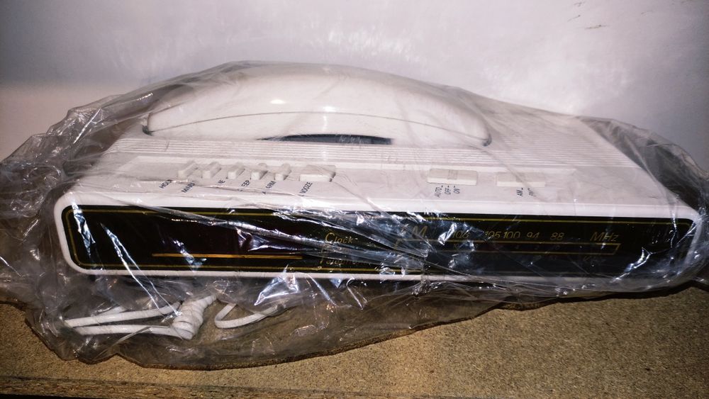 Radio telefon zegar 3w1