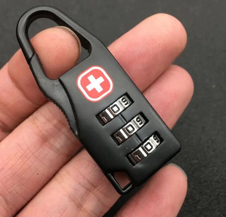 Навісний захисний замок для рюкзака