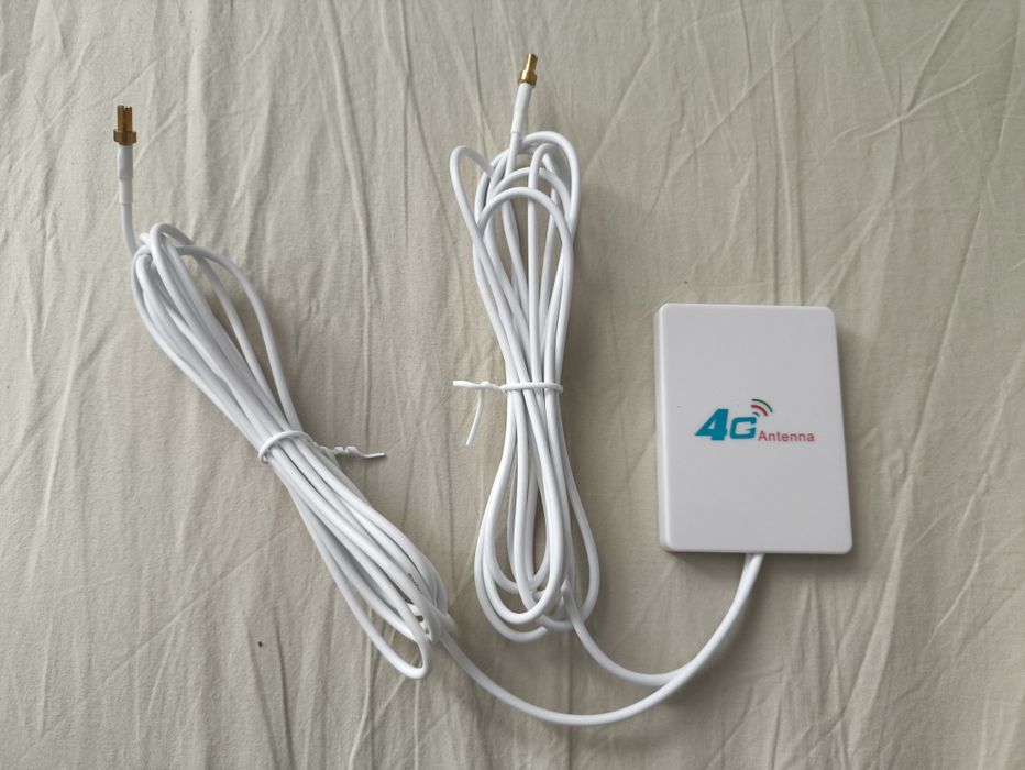Antena LTE 4G TS9 zewnętrzna 2x TS9 2m