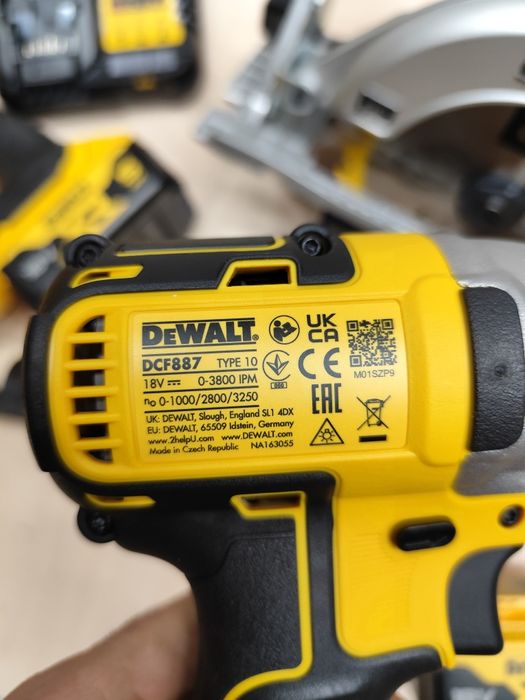 DeWal DCS391, імпакт DCF887 набір інструментів Деволт оригінал