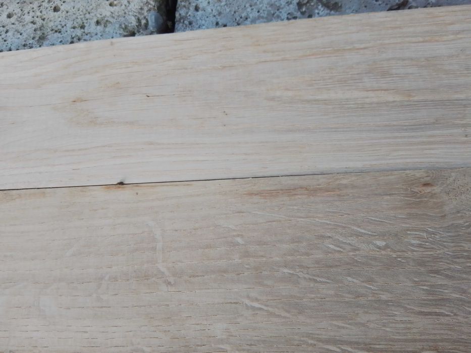 Dębowa deska tarasowa 125 cm, heblowana