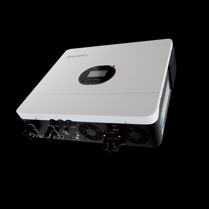 Гибридний інвертор Growatt SPF 6000 ES plus 6кВт 6000W преоброзеватель