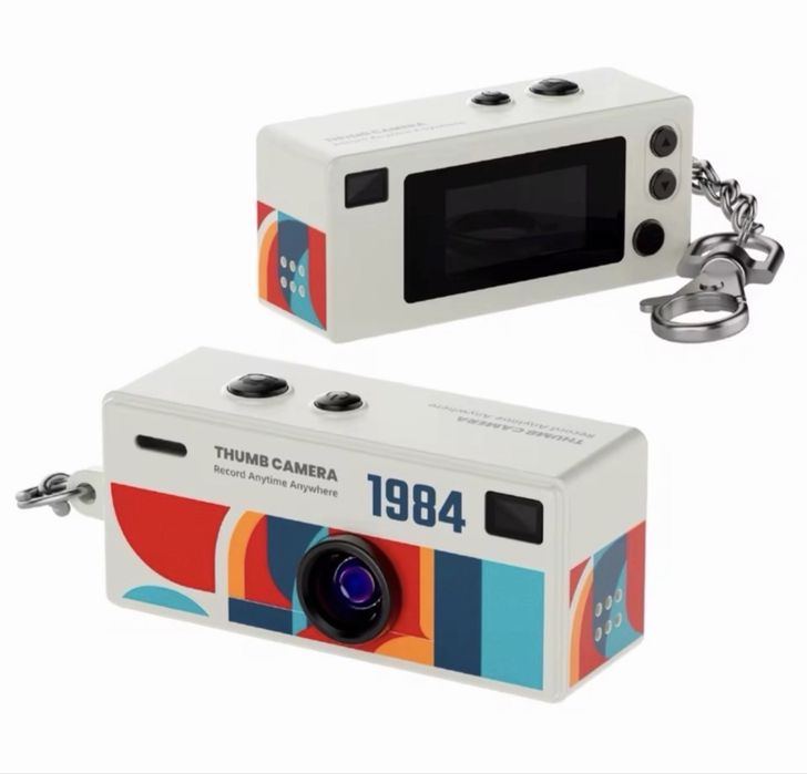 Міні-камера G6 THUMB CAMERA 1984 з ретро-фільтрами