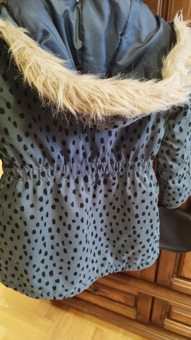 Parka płaszczyk dla dziewczynki r.7lat