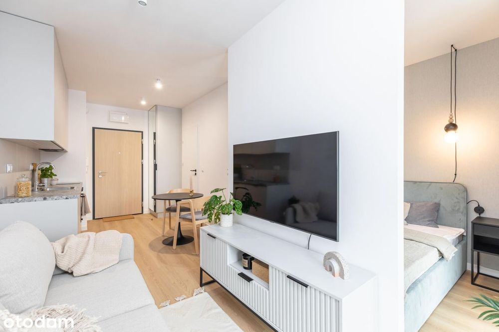Nowoczesne Studio 28 m² | z balkonem - Widok 3