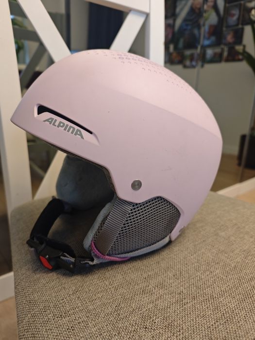 Sprzedam kask narciarski dziecięcy Alpina Zupo r.51-55 różowy