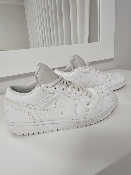 Nike air jordan "triple white" originais