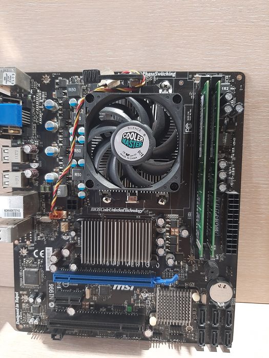 Для терміналу sАМ3+ MSI 760GM-P23+Athlon II x2, ddr3 4Gb, com port