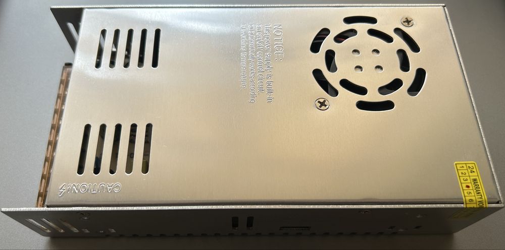 Блок живлення 15В 30А / Power supply 15V 30A