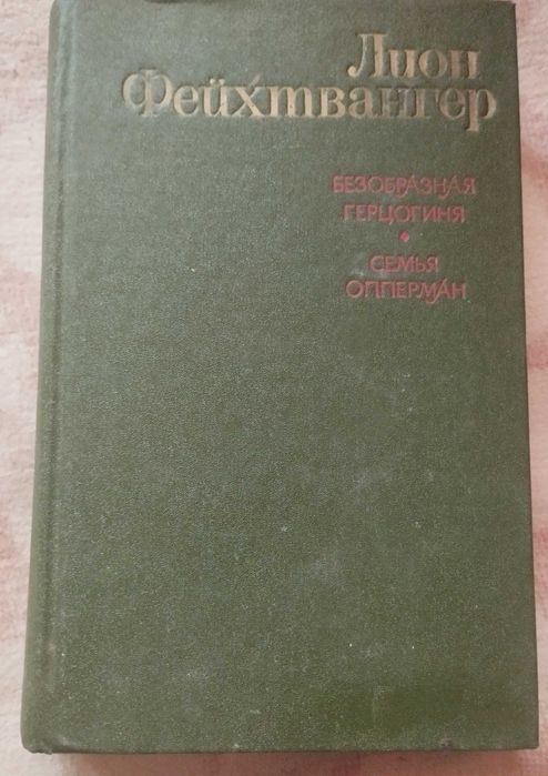 Л. Фейхтвангер. Безобразная герцогиня. Семья Опперман