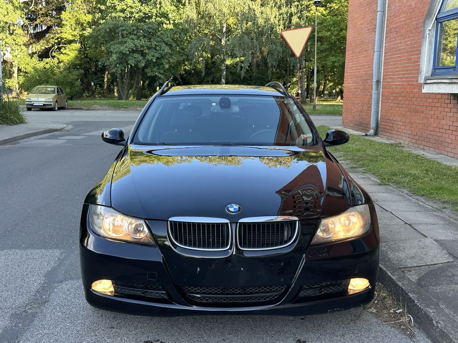 BMW e91 2.0d M47 Touring 2007r Klimatronik Grzane Fotele Tempomat