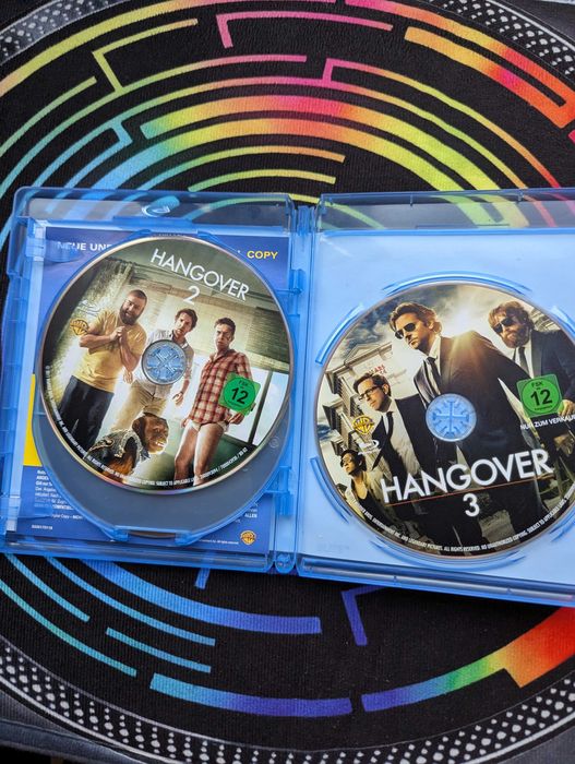Blu ray Hangover Trilogy (1-2-3) EN та інші ліцензійні blu ray диски