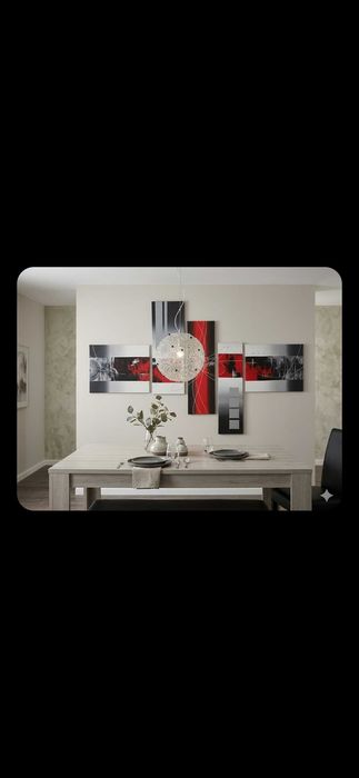 Quadros pintados à mão