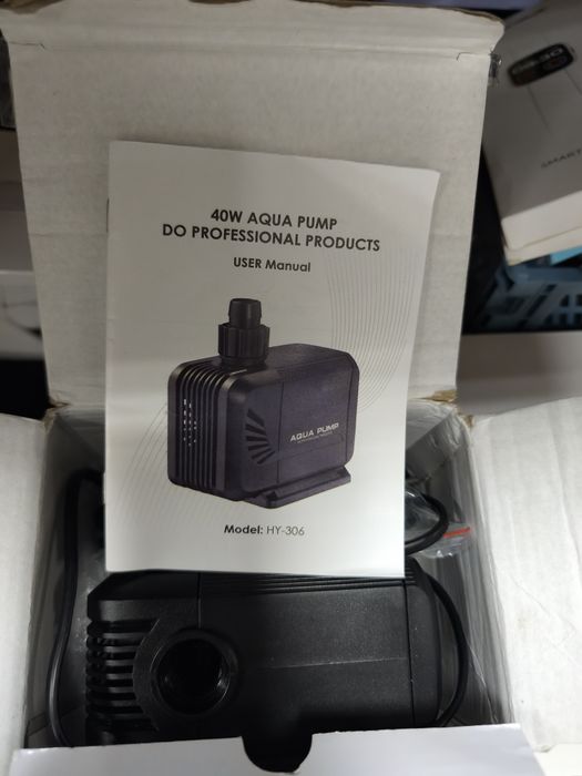 Погружной насос для аквариумов или прудов.