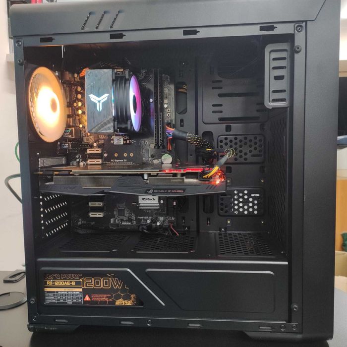 Игровой Компютер i5-7500, 16GB DDR4, GTX 1070 8GB, SSD 512, Блок 1200w