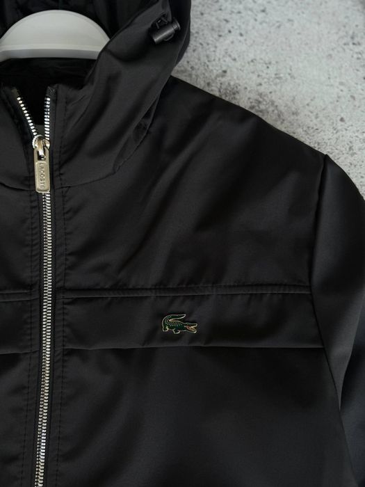 Чоловіча вітровка Lacoste Black | Premium якість | Туреччина