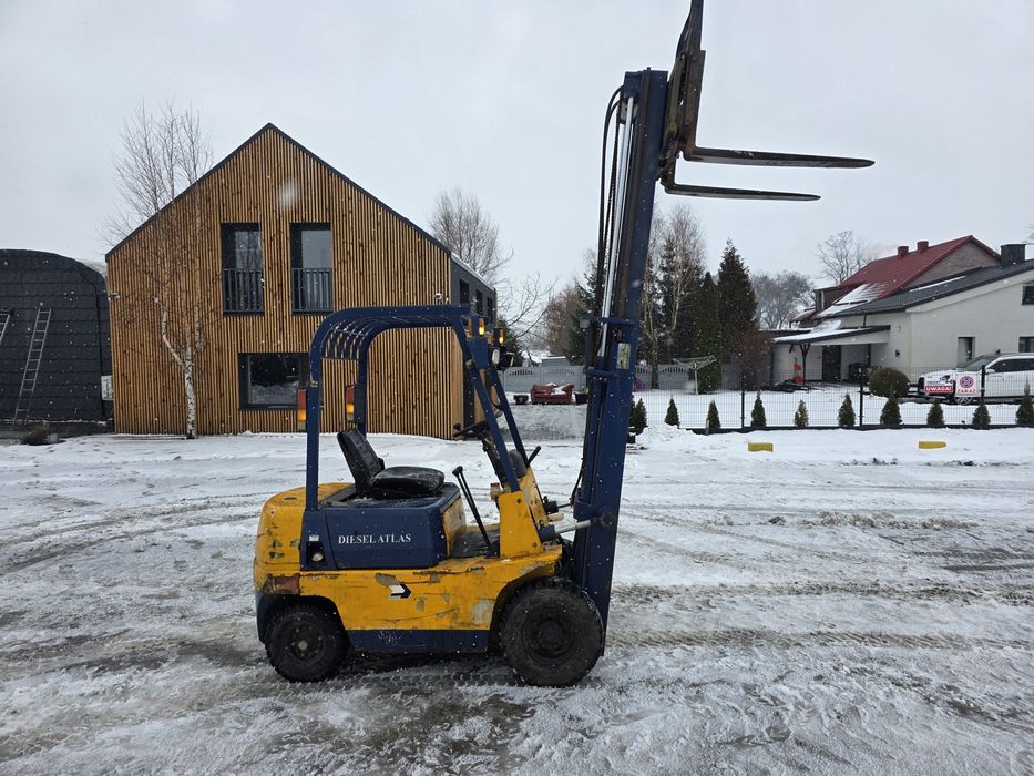 Diesel Atlas CPC15 Duplex przesuw Linde Toyota