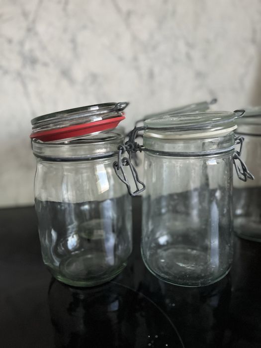 Słoiki szklane 5 sztuk