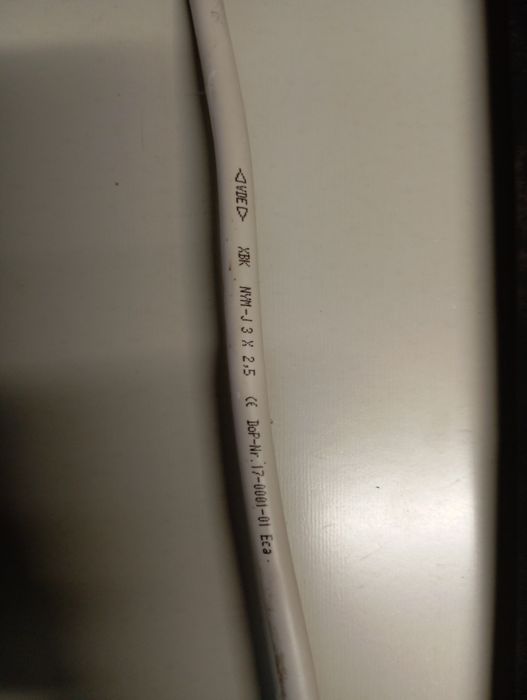 Kabel okrągły3*2.5