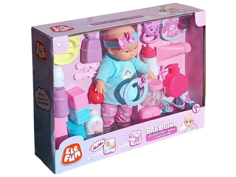 Interaktywna lalka - Bobas akcesoriami