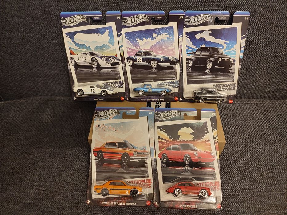 Hotwheels, Silver series, cały set