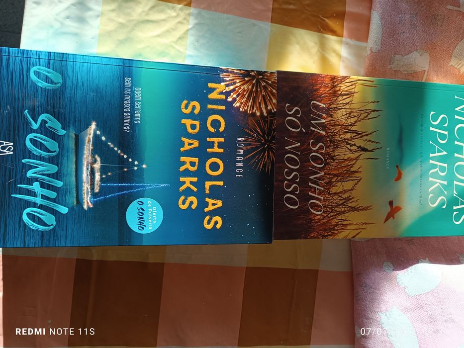 Livros NOVOS Nicholas Sparks