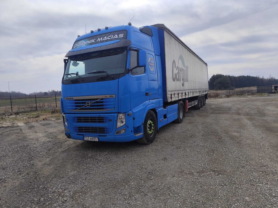 VOLVO FH13 500KM XL AUTOMAT 2011 + Krone 2005 firanka Mercedes