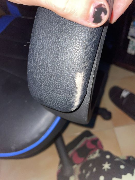 Cadeira gamer azul