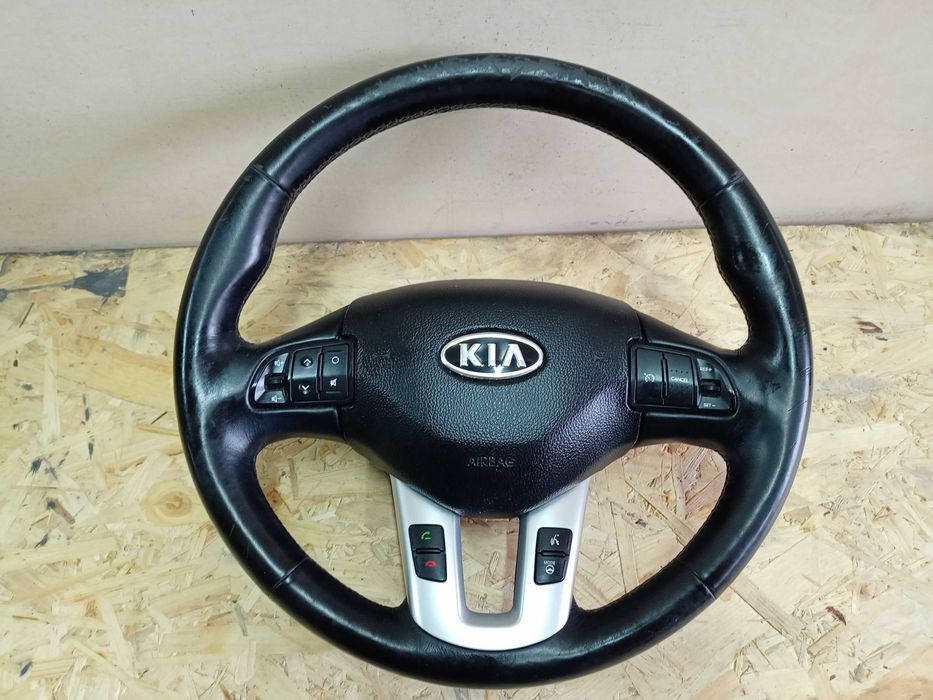 Kia Ceed 1 FL lift kierownica poduszka skóra kompletna oryginał airbag
