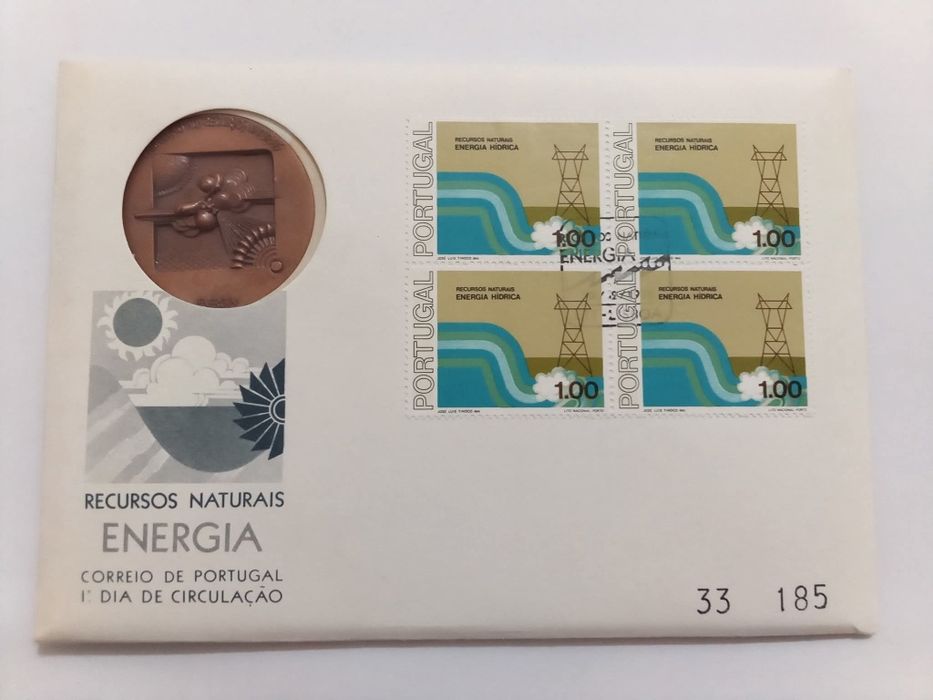 Filo-Medalhística - Recursos Naturais - Energia