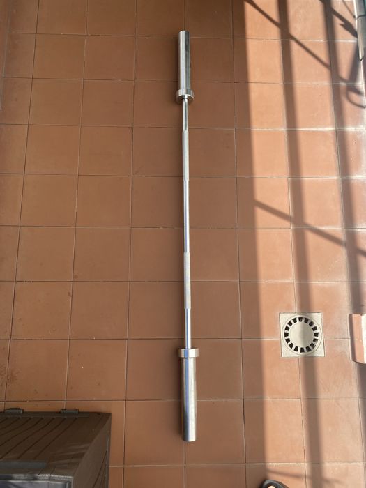 Barra Olímpica 12kg 150 cm 50mm ginásio