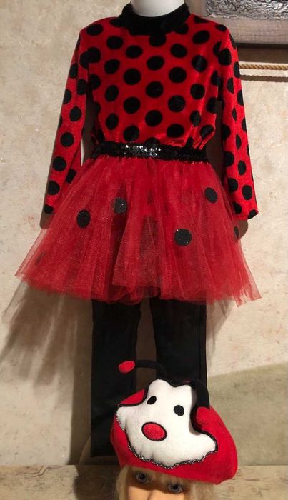 Карнавальний костюм божа корівка, бедрик