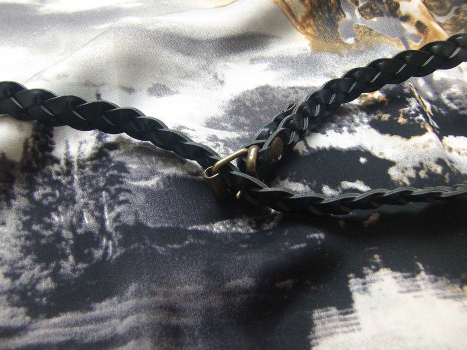 Сукня / платье Mango миди атласное + пояс рукав 3/4