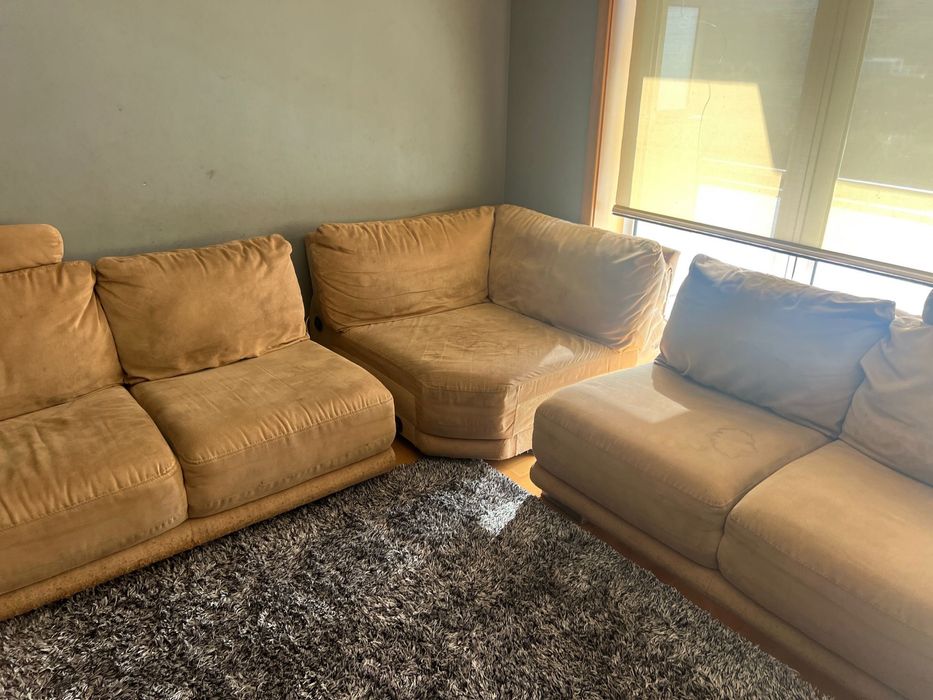 Sofá 3 por 3 da Chateau d'Ax Marca Em Alcântara