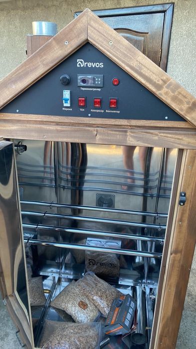 Продам новую дубовую коптилку, коптильню - древос 4в1