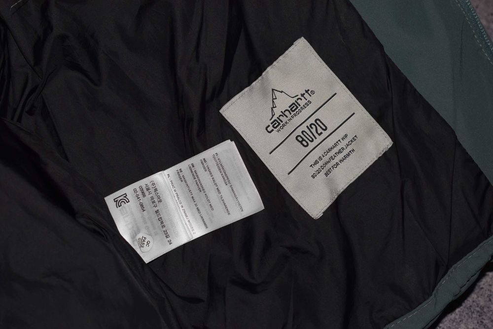 Carhartt WIP Danville Down Jacket (Мужской Зимний Пуховик Овер Кархарт