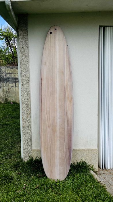 Prancha de surf Mini longboard de madeira