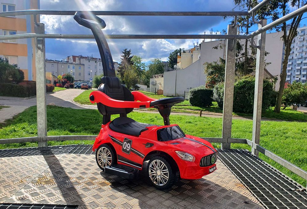 Jeździk pchacz - rączka, barierki - Nowy !! sprawdź naszego Fb