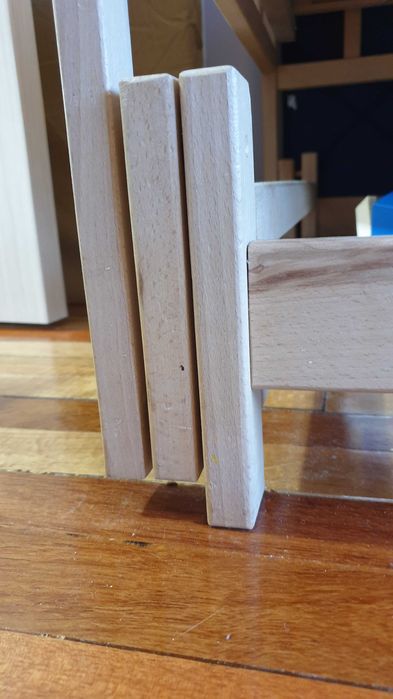 Дитяча кроватка з маятником + ортопедичний матрац з кокосовою основою