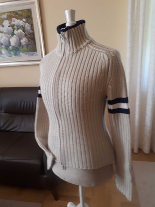 Sweter beżowy, damski